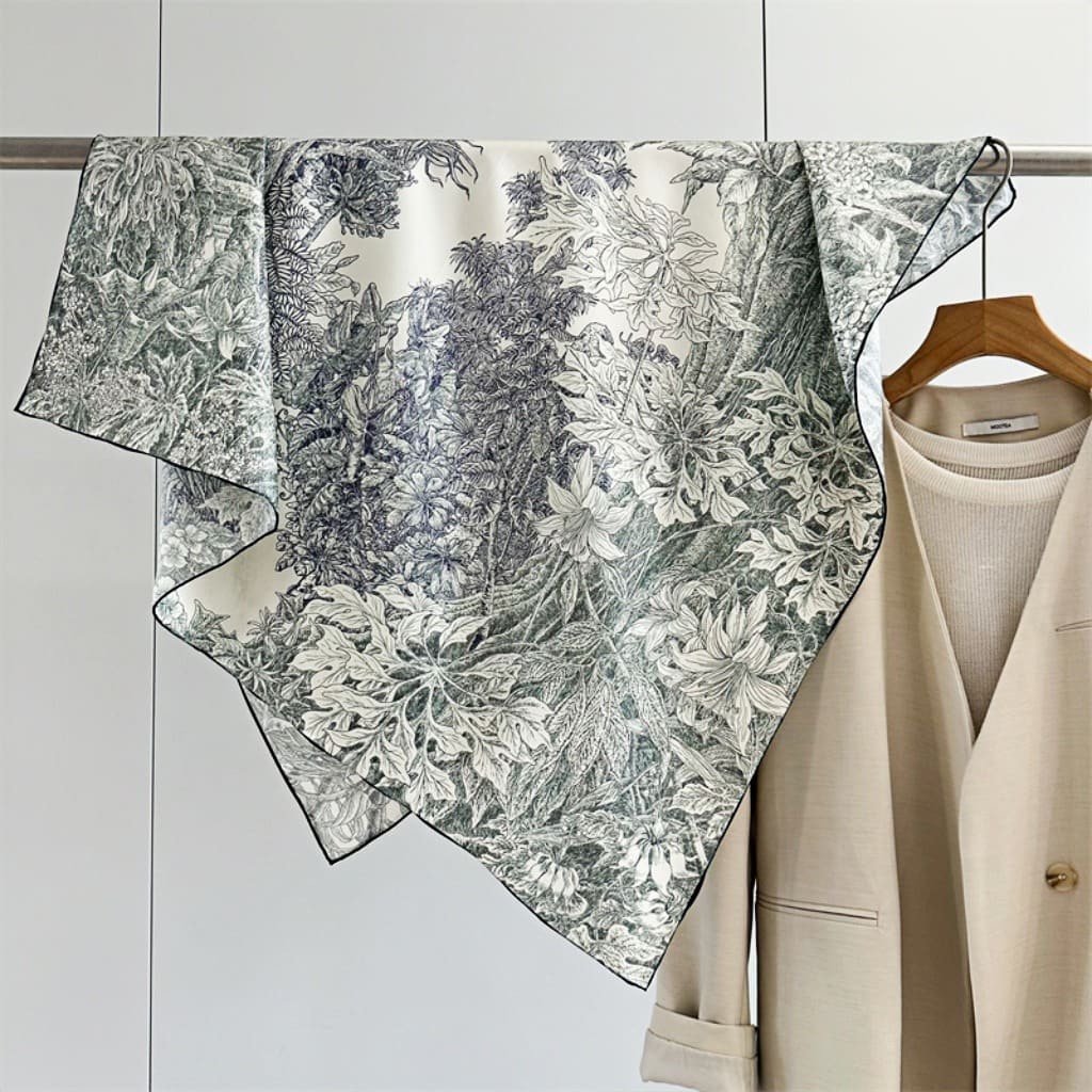 MaraSilk Pure Mulberry Silk Scarf - Square Twill MS318