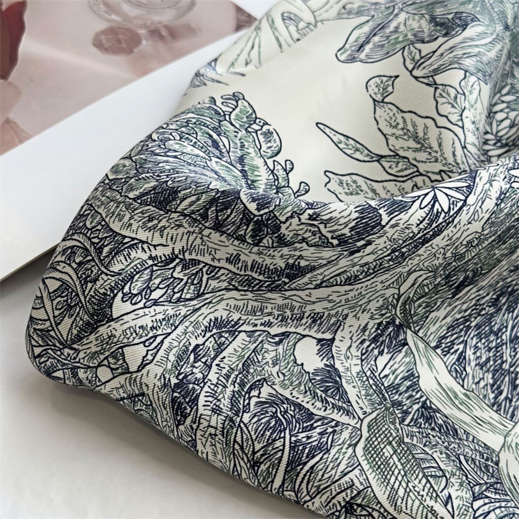 MaraSilk Pure Mulberry Silk Scarf - Square Twill MS318