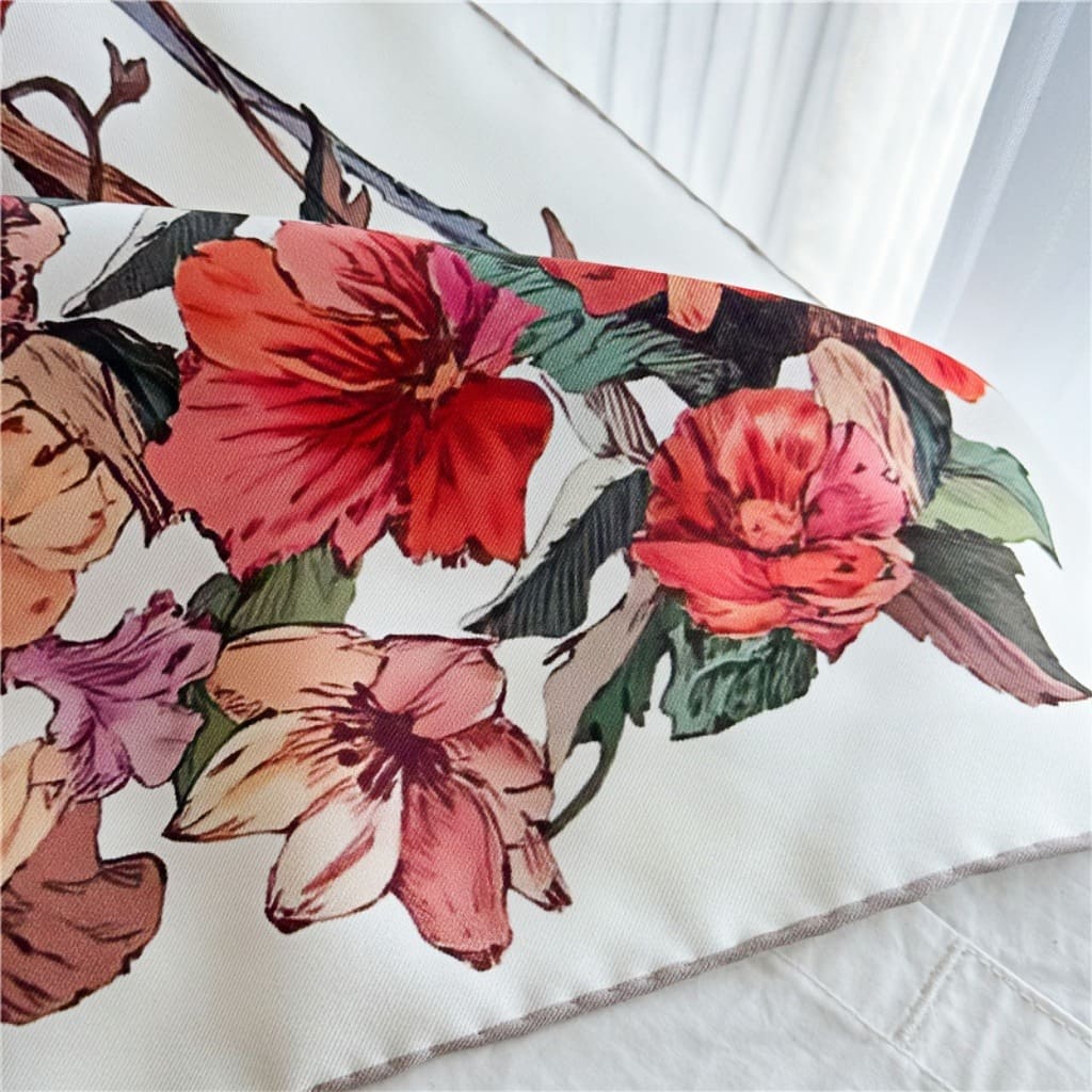 MaraSilk Pure Mulberry Silk Scarf - Square Twill MS320