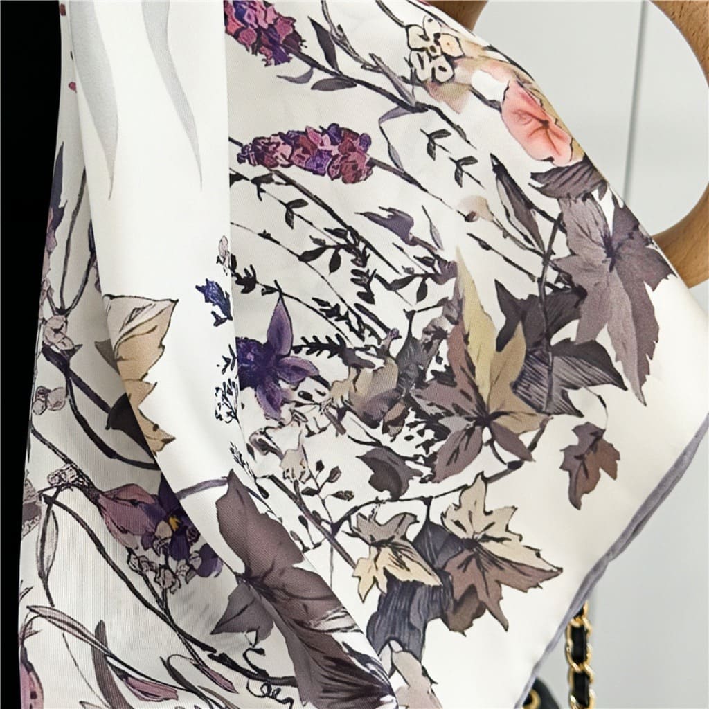 MaraSilk Pure Mulberry Silk Scarf - Square Twill MS320