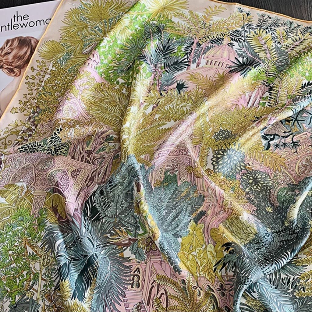 MaraSilk Pure Mulberry Silk Scarf - Square Twill MS321