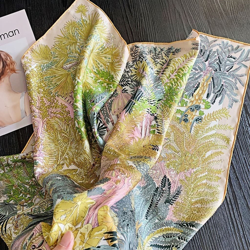 MaraSilk Pure Mulberry Silk Scarf - Square Twill MS321