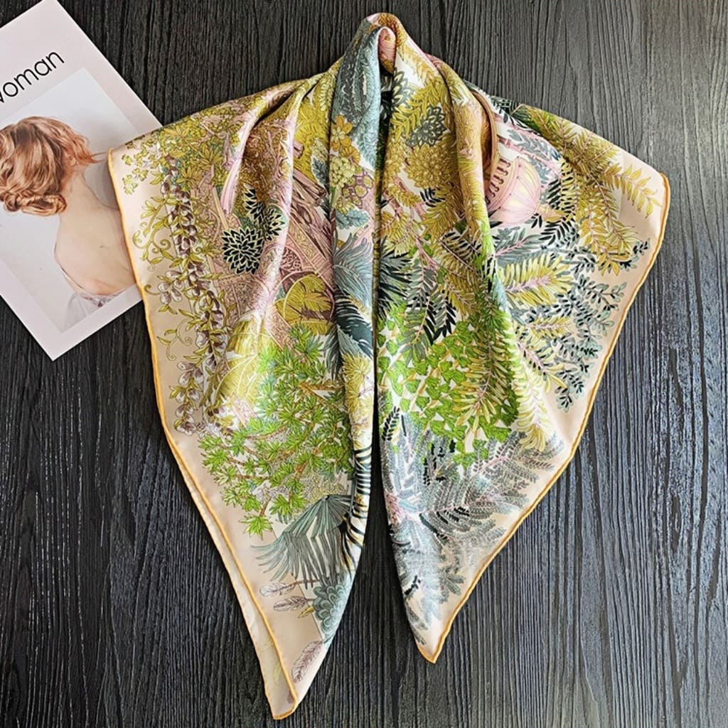 MaraSilk Pure Mulberry Silk Scarf - Square Twill MS321