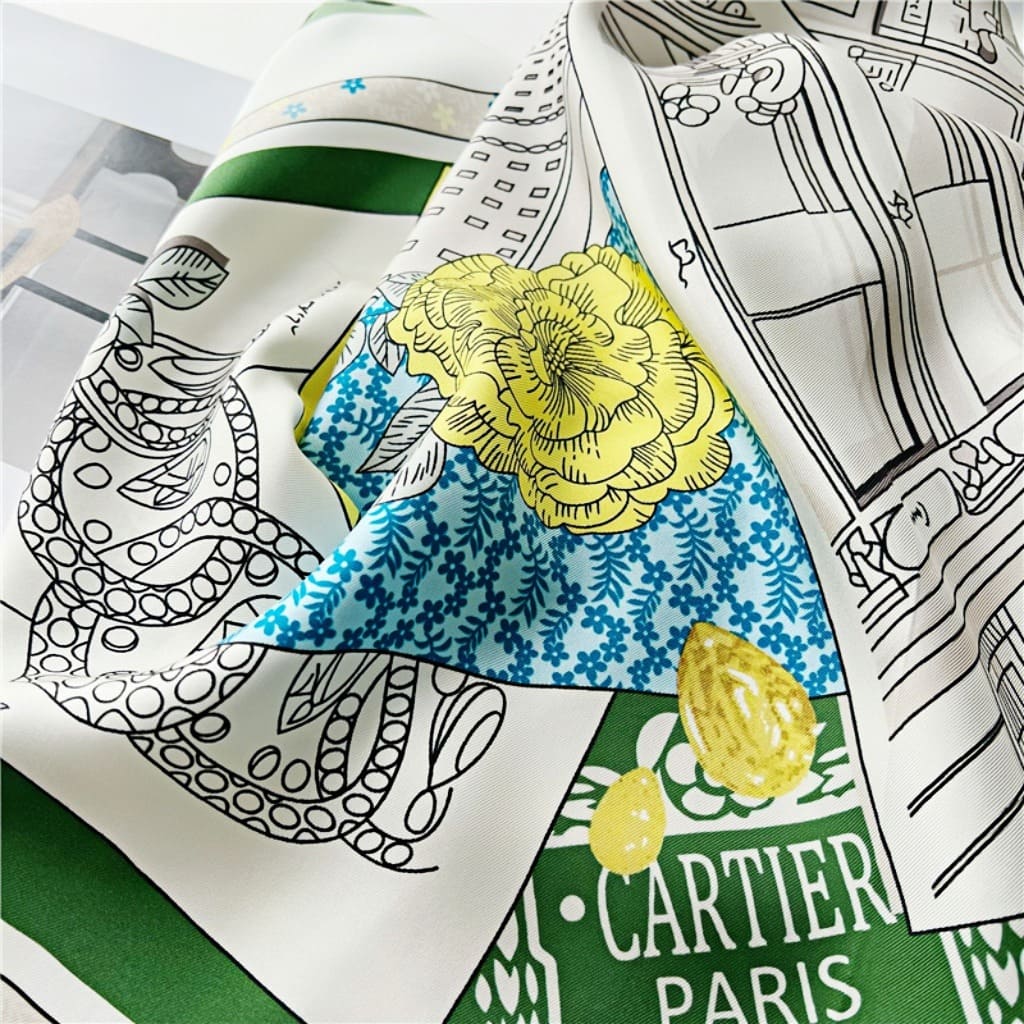 MaraSilk Pure Mulberry Silk Scarf - Square Twill MS322