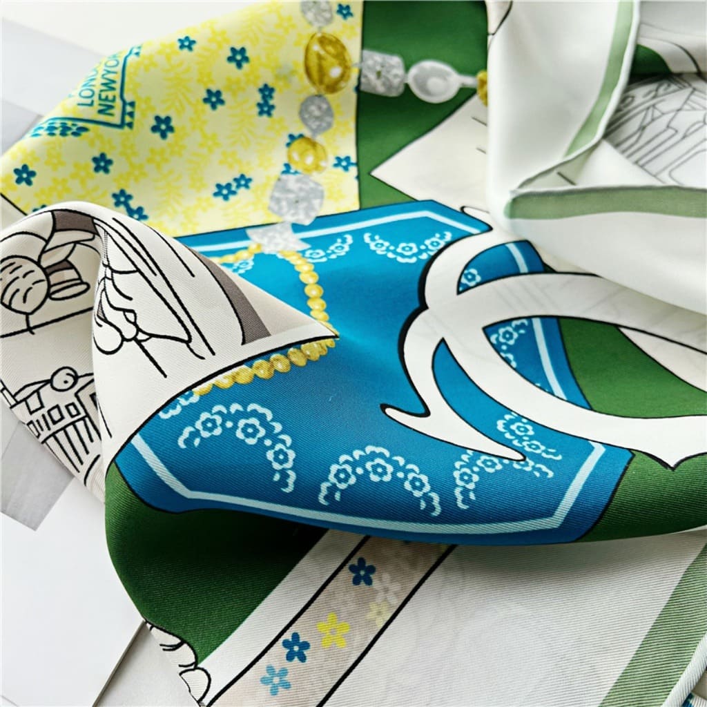 MaraSilk Pure Mulberry Silk Scarf - Square Twill MS322