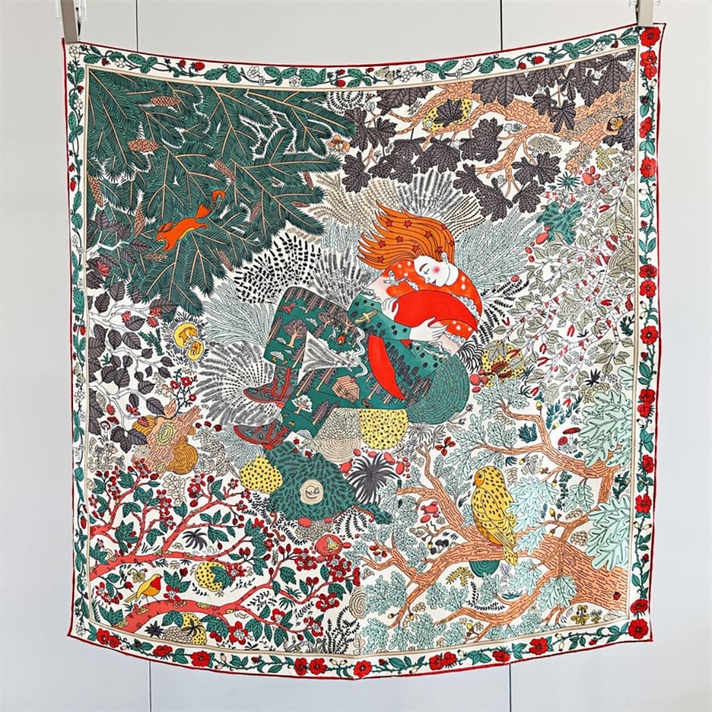 MaraSilk Pure Mulberry Silk Scarf - Square Twill MS323 34" x 34" MS32301