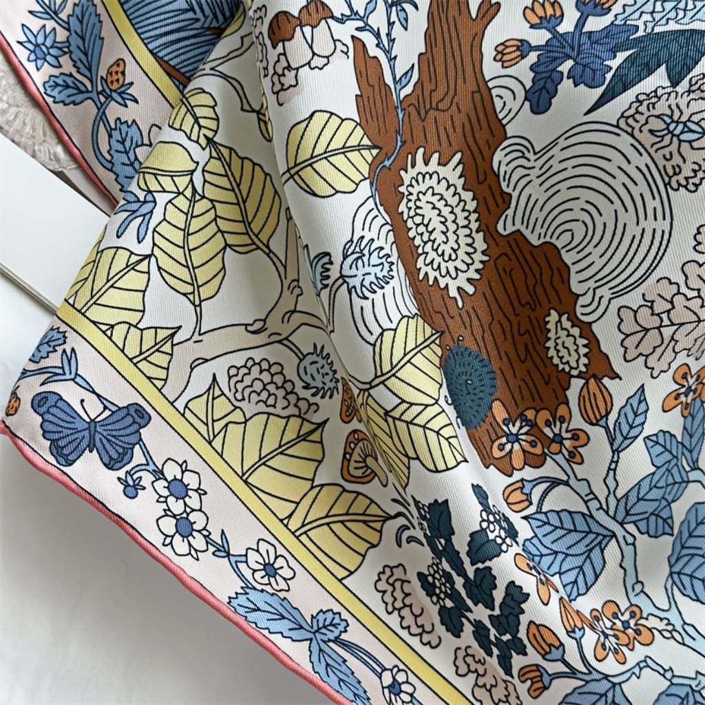 MaraSilk Pure Mulberry Silk Scarf - Square Twill MS323