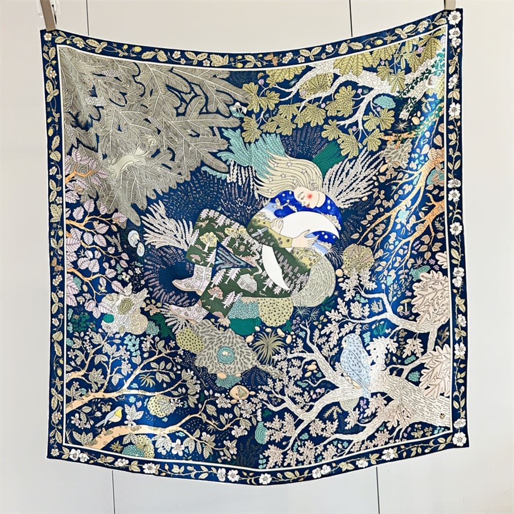 MaraSilk Pure Mulberry Silk Scarf - Square Twill MS323 34" x 34" MS32303