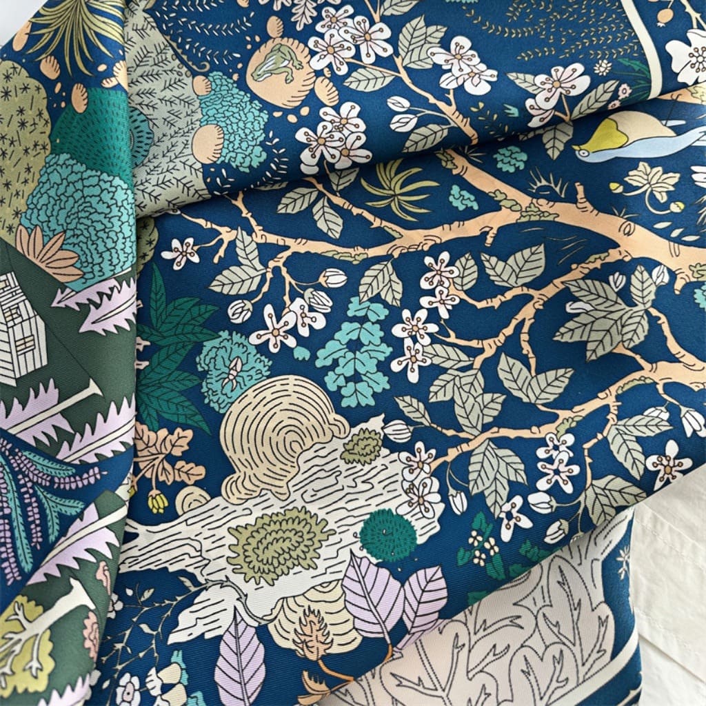 MaraSilk Pure Mulberry Silk Scarf - Square Twill MS323