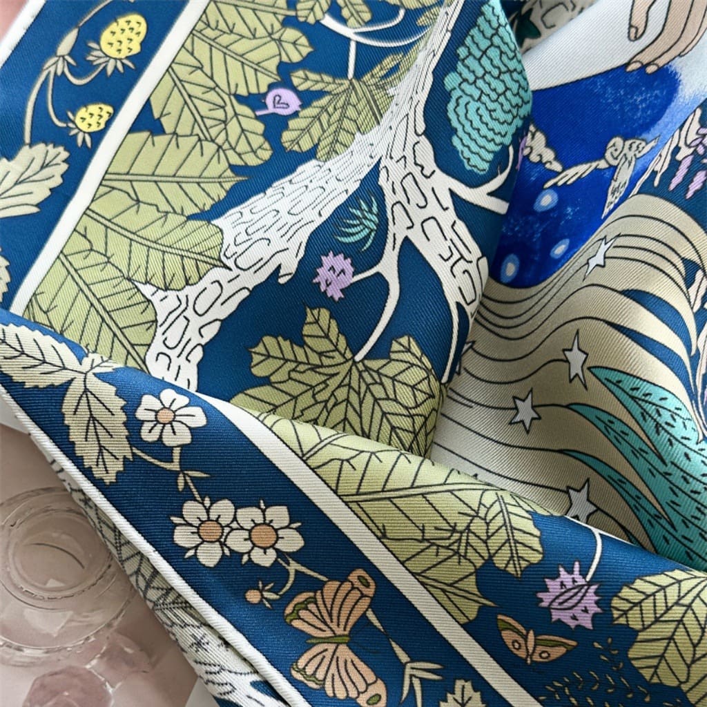 MaraSilk Pure Mulberry Silk Scarf - Square Twill MS323