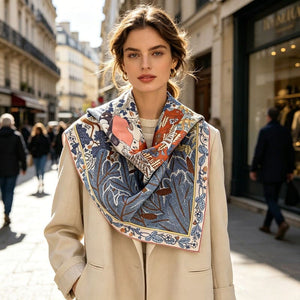 MaraSilk Pure Mulberry Silk Scarf - Square Twill MS323