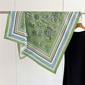 MaraSilk Pure Mulberry Silk Scarf - Square Twill MS324