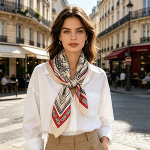 MaraSilk Pure Mulberry Silk Scarf - Square Twill MS324