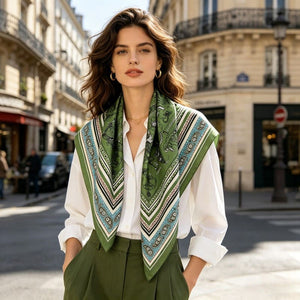 MaraSilk Pure Mulberry Silk Scarf - Square Twill MS324