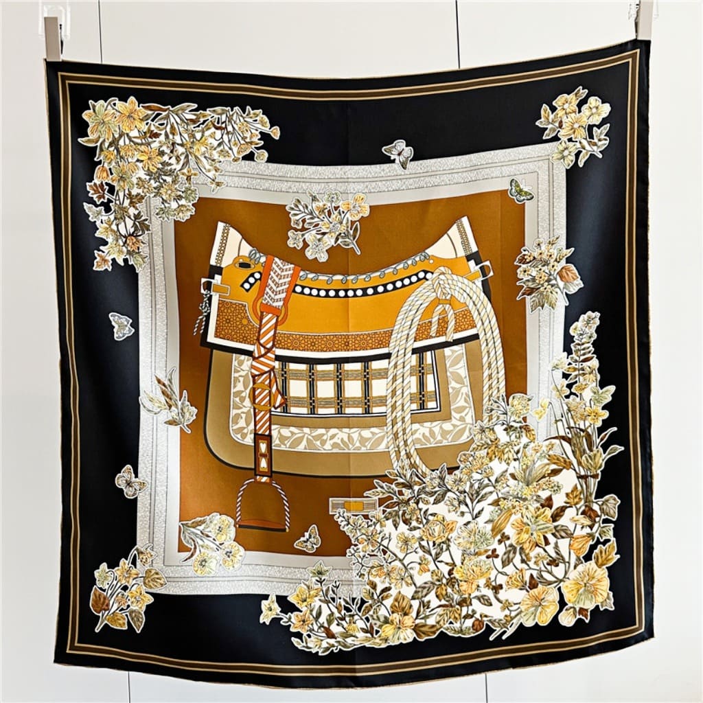 MaraSilk Pure Mulberry Silk Scarf - Square Twill MS325 34" x 34" MS32502