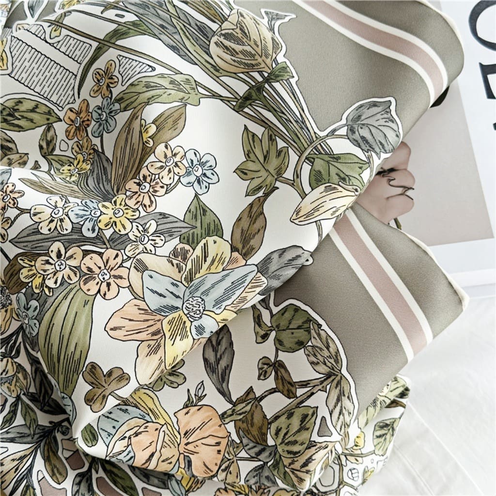 MaraSilk Pure Mulberry Silk Scarf - Square Twill MS325