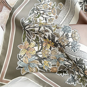 MaraSilk Pure Mulberry Silk Scarf - Square Twill MS325