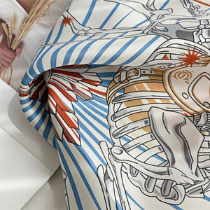 MaraSilk Pure Mulberry Silk Scarf - Square Twill MS326