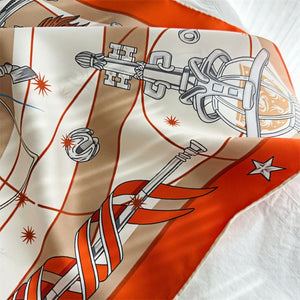 MaraSilk Pure Mulberry Silk Scarf - Square Twill MS326