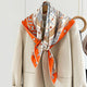 MaraSilk Pure Mulberry Silk Scarf - Square Twill MS326