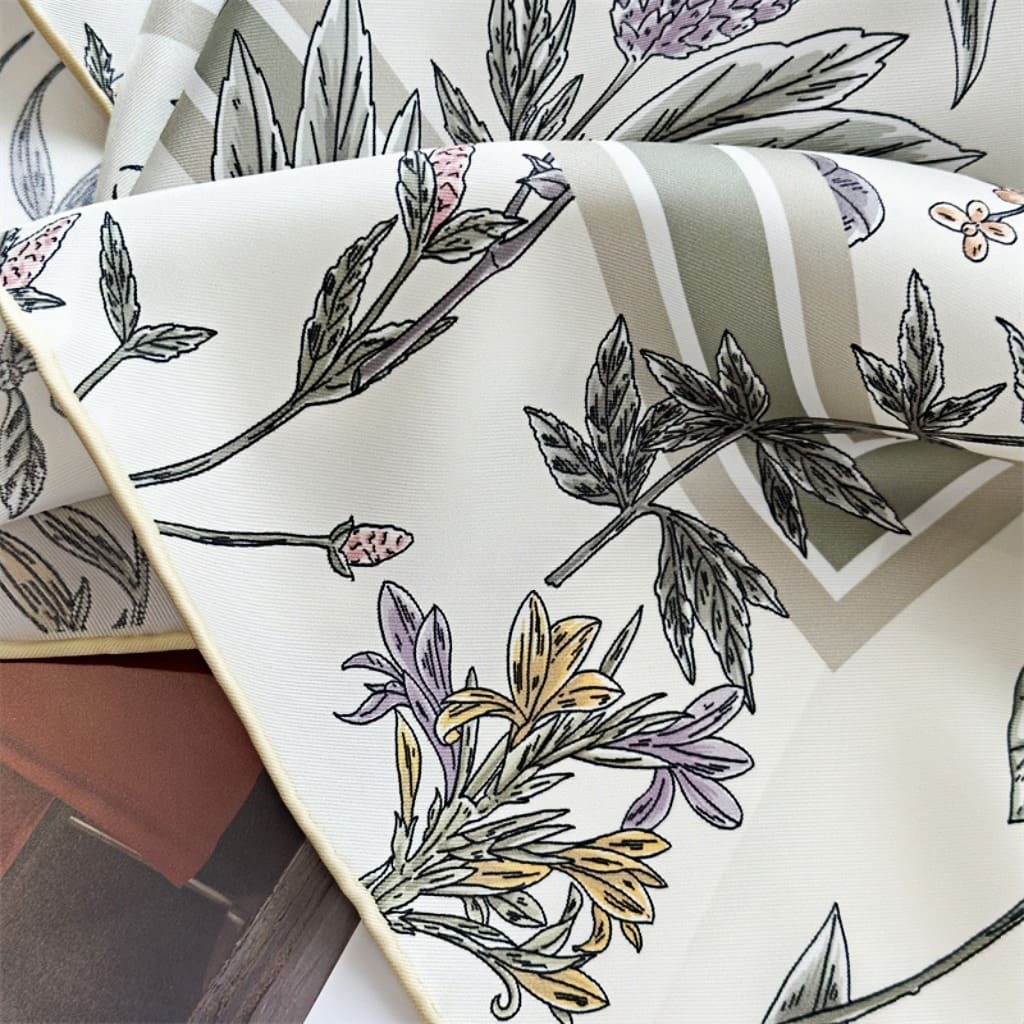 MaraSilk Pure Mulberry Silk Scarf - Square Twill MS327