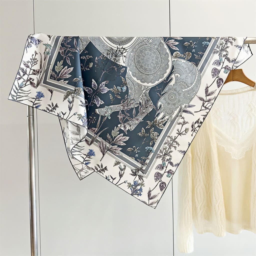 MaraSilk Pure Mulberry Silk Scarf - Square Twill MS327