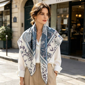 MaraSilk Pure Mulberry Silk Scarf - Square Twill MS327