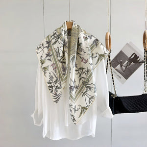 MaraSilk Pure Mulberry Silk Scarf - Square Twill MS327