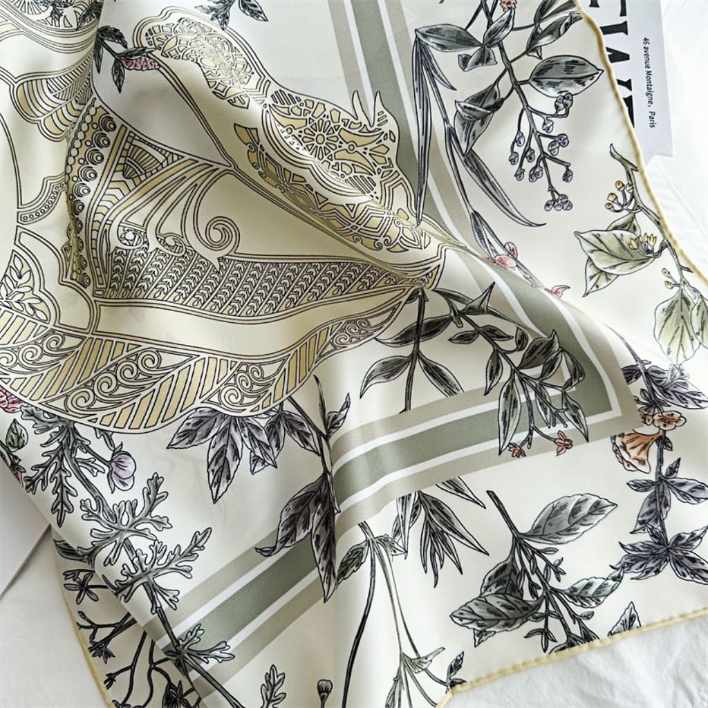 MaraSilk Pure Mulberry Silk Scarf - Square Twill MS327