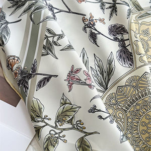 MaraSilk Pure Mulberry Silk Scarf - Square Twill MS327