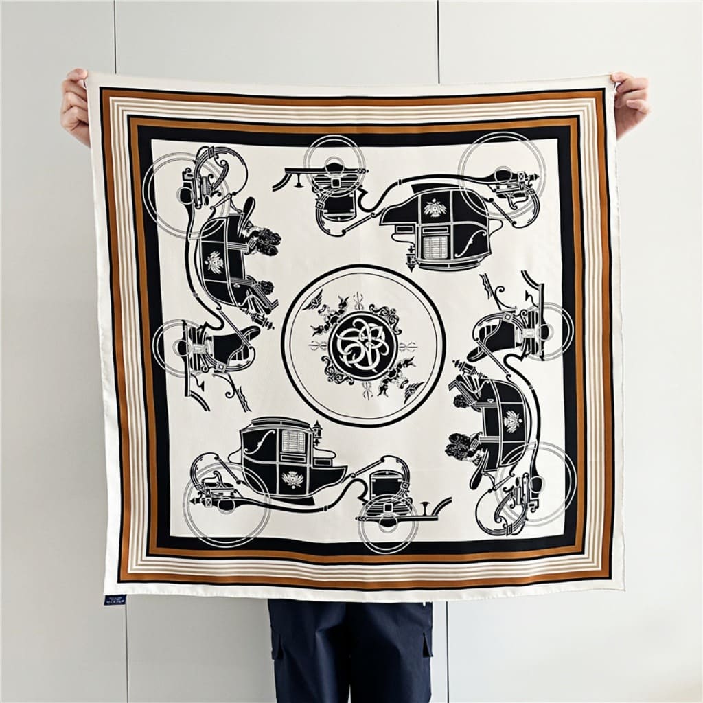 MaraSilk Pure Mulberry Silk Scarf - Square Twill MS328 34" x 34" MS32801