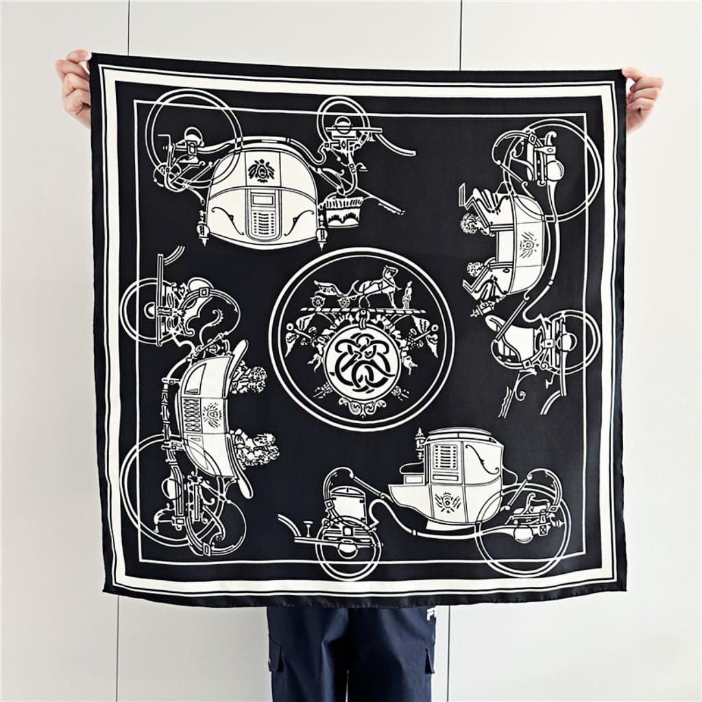 MaraSilk Pure Mulberry Silk Scarf - Square Twill MS328 34" x 34" MS32802