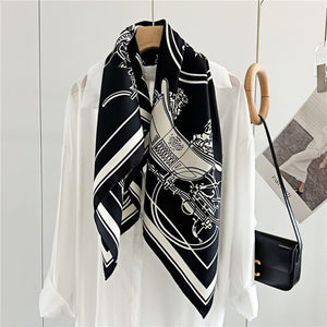 MaraSilk Pure Mulberry Silk Scarf - Square Twill MS328