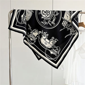 MaraSilk Pure Mulberry Silk Scarf - Square Twill MS328