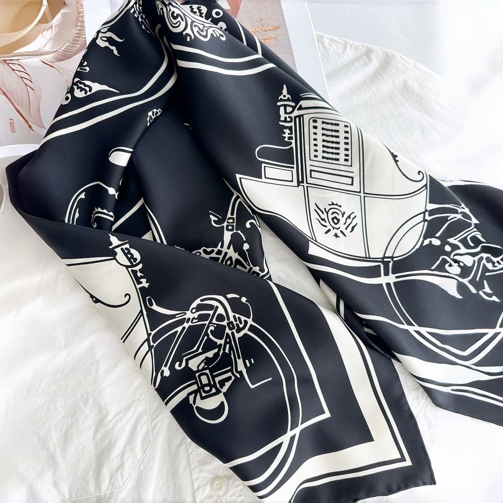 MaraSilk Pure Mulberry Silk Scarf - Square Twill MS328