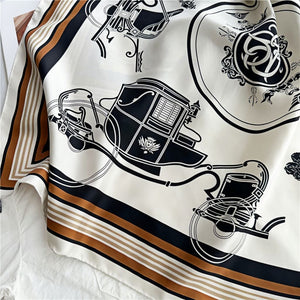 MaraSilk Pure Mulberry Silk Scarf - Square Twill MS328