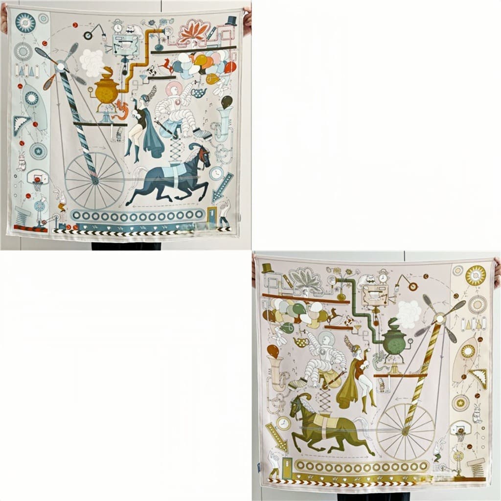 MaraSilk Pure Mulberry Silk Scarf - Square Twill MS329