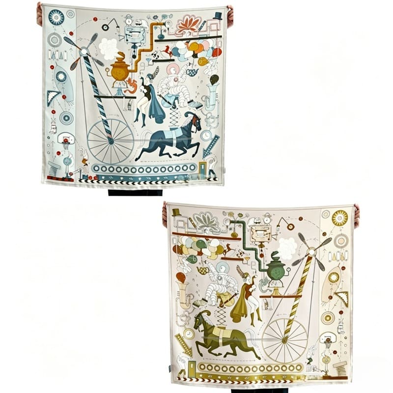 MaraSilk Pure Mulberry Silk Scarf - Square Twill MS329