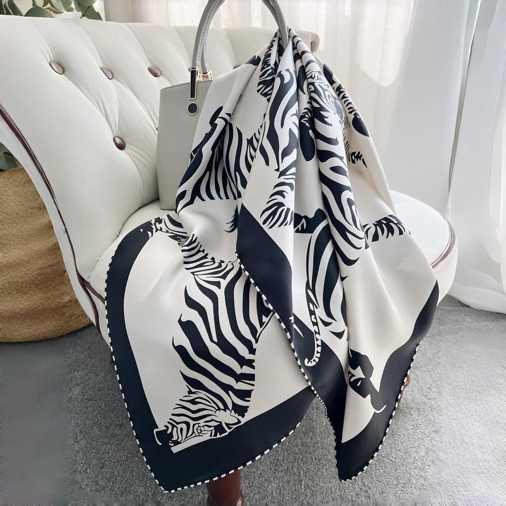 MaraSilk Pure Mulberry Silk Scarf - Square Twill MS330