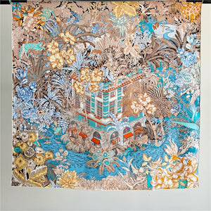 MaraSilk Pure Mulberry Silk Scarf - Square Twill MS331 34" x 34" MS33102