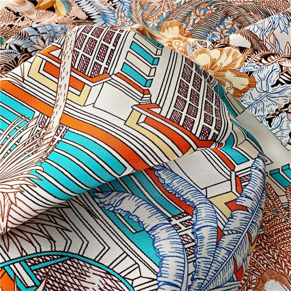 MaraSilk Pure Mulberry Silk Scarf - Square Twill MS331