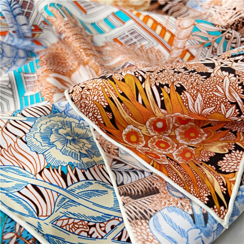 MaraSilk Pure Mulberry Silk Scarf - Square Twill MS331