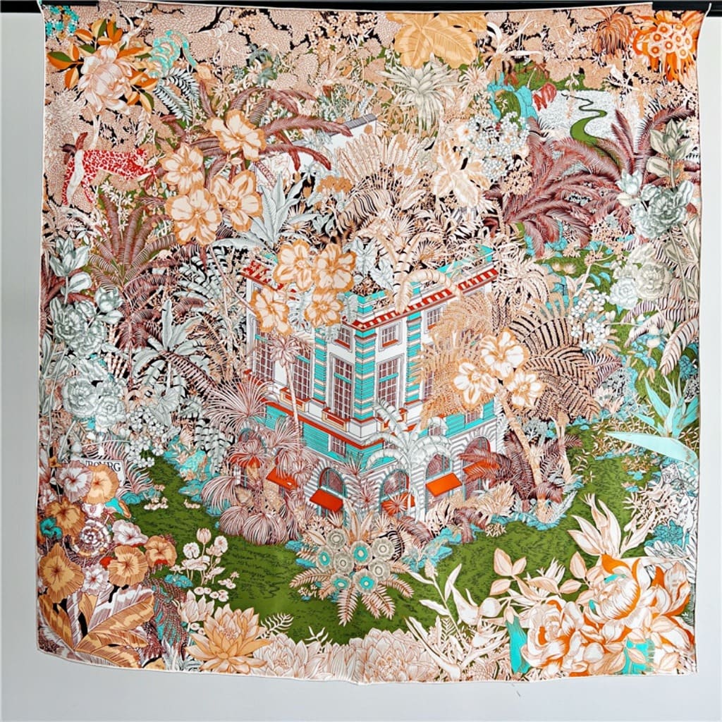 MaraSilk Pure Mulberry Silk Scarf - Square Twill MS331 34" x 34" MS33101