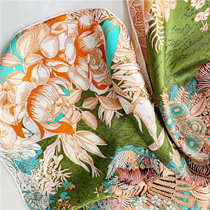 MaraSilk Pure Mulberry Silk Scarf - Square Twill MS331