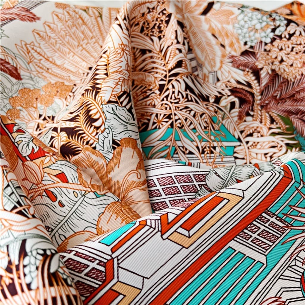 MaraSilk Pure Mulberry Silk Scarf - Square Twill MS331