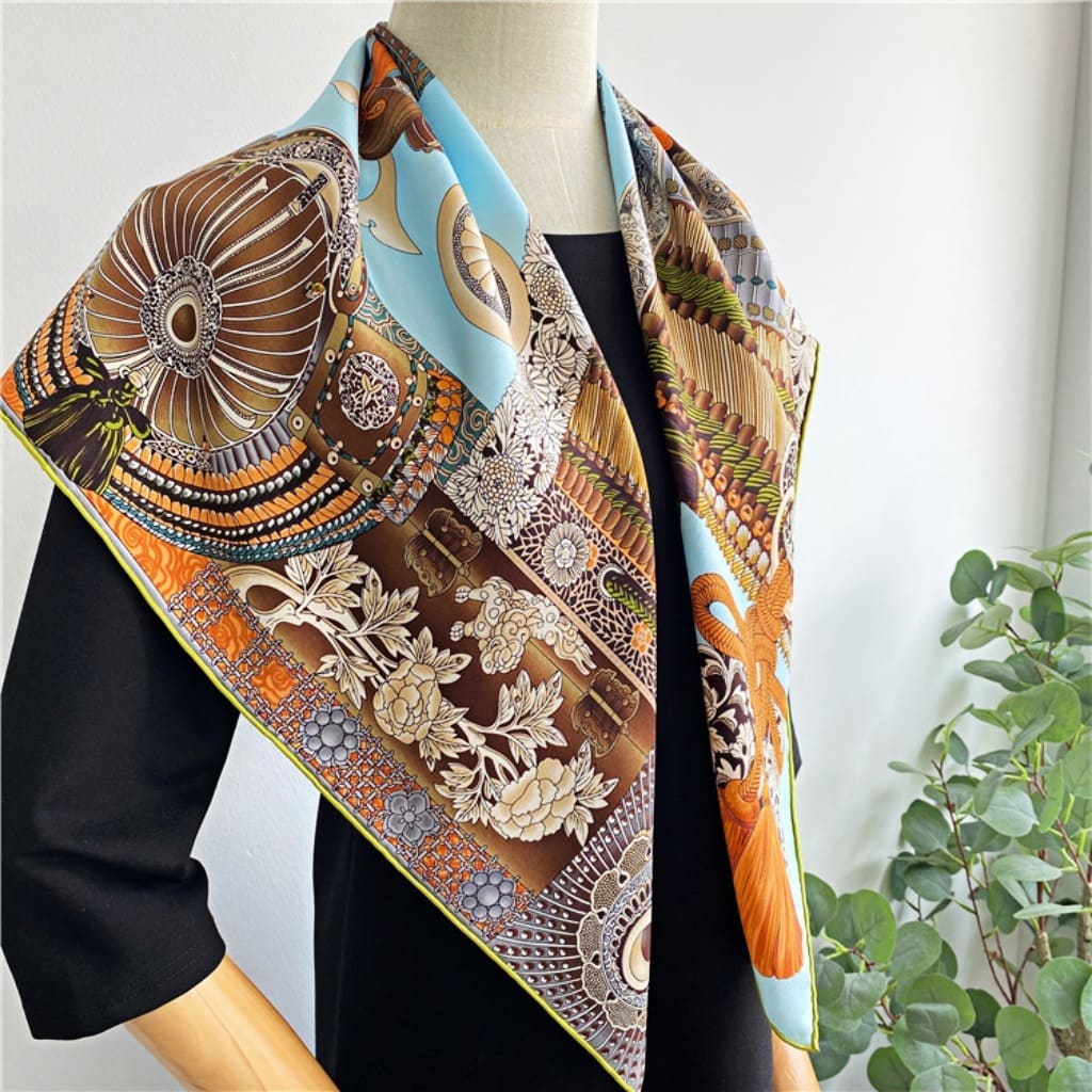 MaraSilk Pure Mulberry Silk Scarf - Square Twill MS332