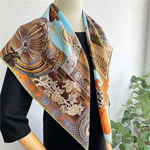 MaraSilk Pure Mulberry Silk Scarf - Square Twill MS332