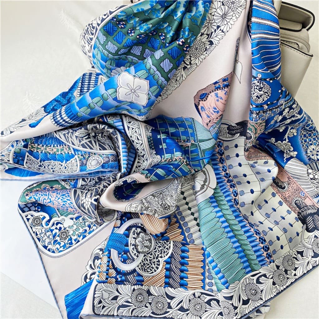 MaraSilk Pure Mulberry Silk Scarf - Square Twill MS332