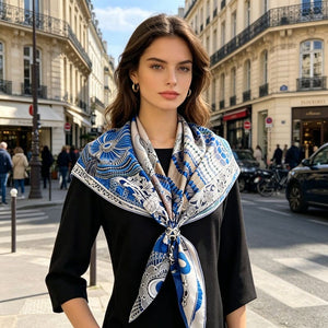 MaraSilk Pure Mulberry Silk Scarf - Square Twill MS332