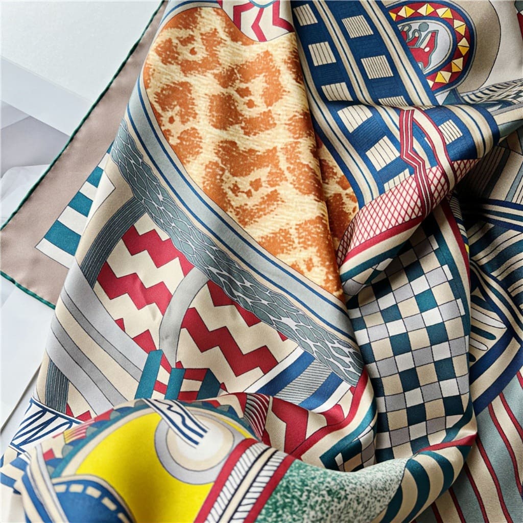 MaraSilk Pure Mulberry Silk Scarf - Square Twill MS333